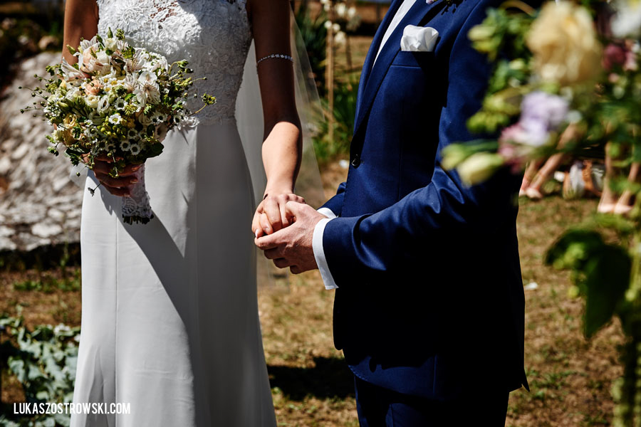 Pałac Czarny Las ślub w plenerze