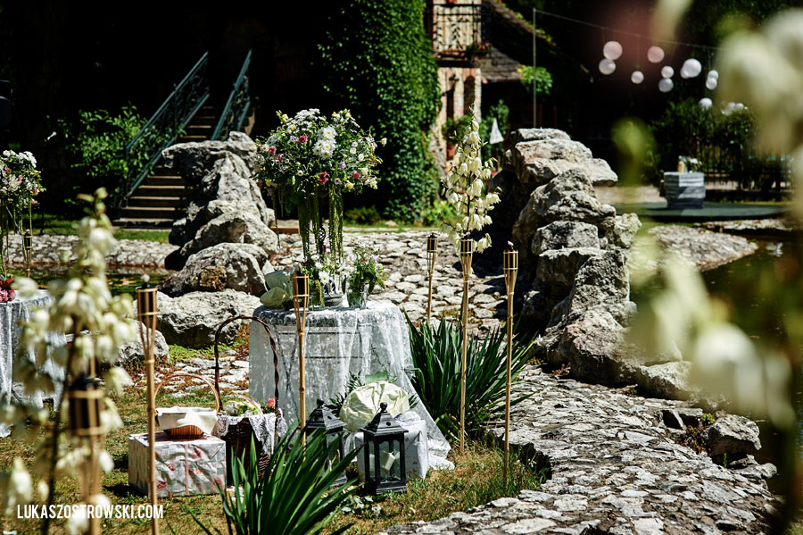 Pałac Czarny Las ślub w plenerze, ceremonia w plenerze, wesele plenerowe, slow wedding, Pałac czarny las woźniki, 