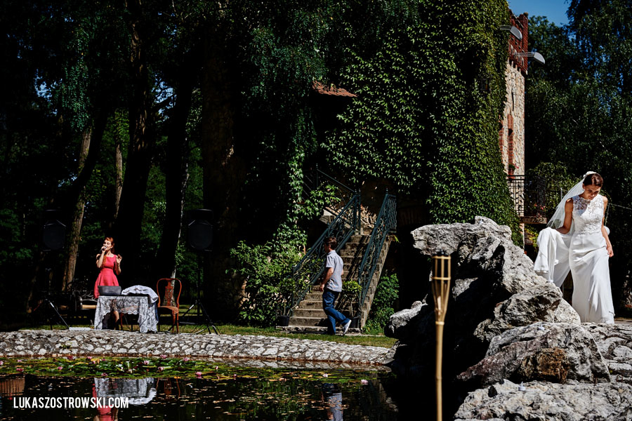 Pałac Czarny Las ślub w plenerze, ceremonia w plenerze, wesele plenerowe, slow wedding, Pałac czarny las woźniki, 