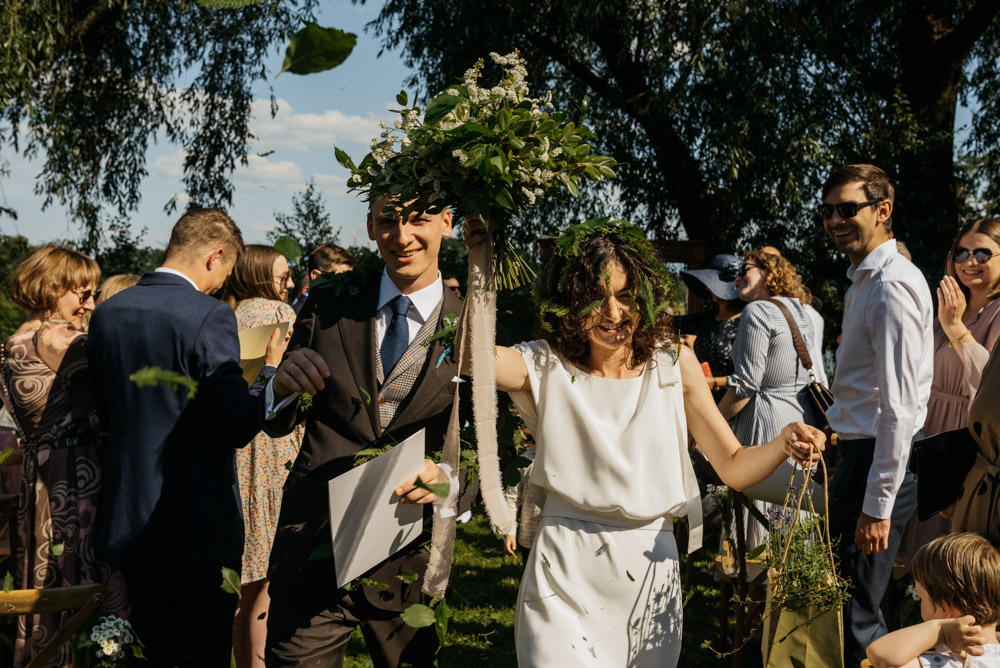 Rustykalny ślub w starym tartaku reportaż
